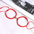 Fortune Jewel 2Pcs Tibetan Luck Chinese Knot Protection String Bracelet
