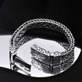 Fortune Jewel Retro Vine Totem Pattern Braided Healing Chain Bracelet