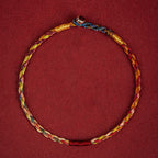 Fortune Jewel Handmade Five Color Thread Luck Couple Child Adult Bracelet