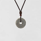 Fortune Jewel Bagua Yin Yang Copper Coin Star Balance Energy Necklace Pendant Fortune Jewel