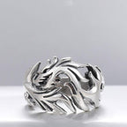 Fortune Jewel Dragon Pattern Protection Strength Adjustable Ring Fortune Jewel