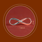 Fortune Jewel 925 Sterling Silver Endless Knot Protection Luck Red String Bracelet Anklet