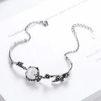 Fortune Jewel Plum Blossom Chalcedony Positive Bracelet