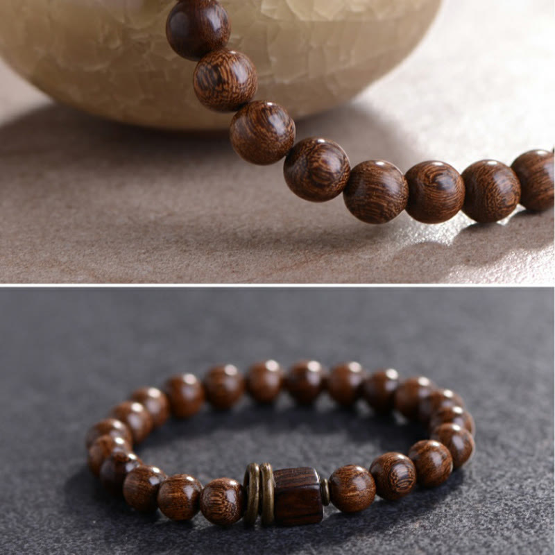 Fortune Jewel Phoebe Zhennan Wood Spirituality Bracelet