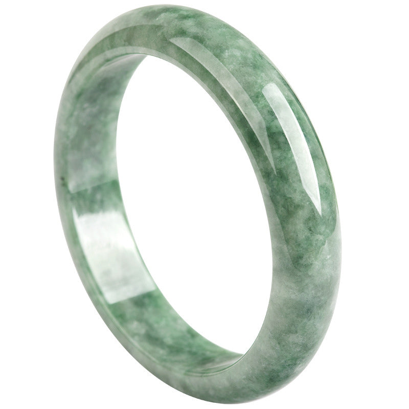 Fortune Jewel Natural Jade Luck Wealth Bangle Bracelet