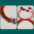 Fortune Jewel Colorful Rope True Love Knot Luck Handmade Bracelet