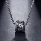 Fortune Jewel Tibet Om Mani Padme Hum Protection Necklace Pendant