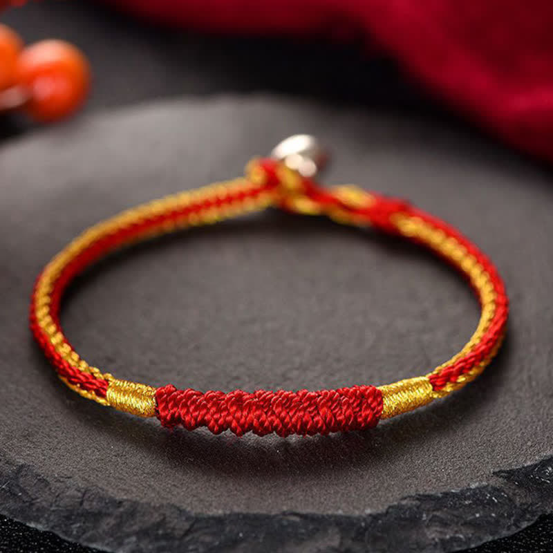 Fortune Jewel Tibetan Handmade Braid Luck String Protection Bracelet