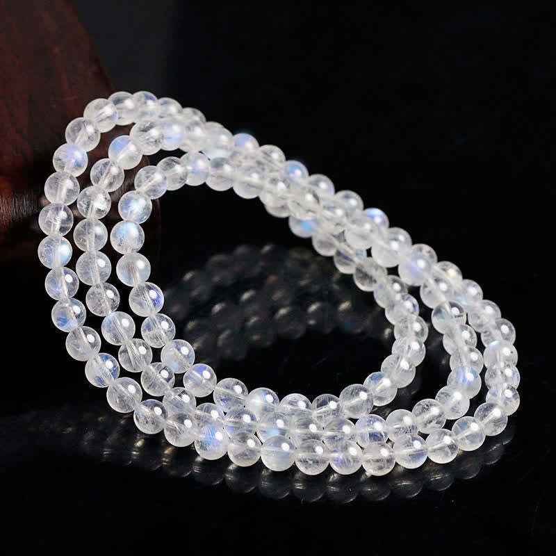 Fortune Jewel Moonstone Healing Positive Bracelet