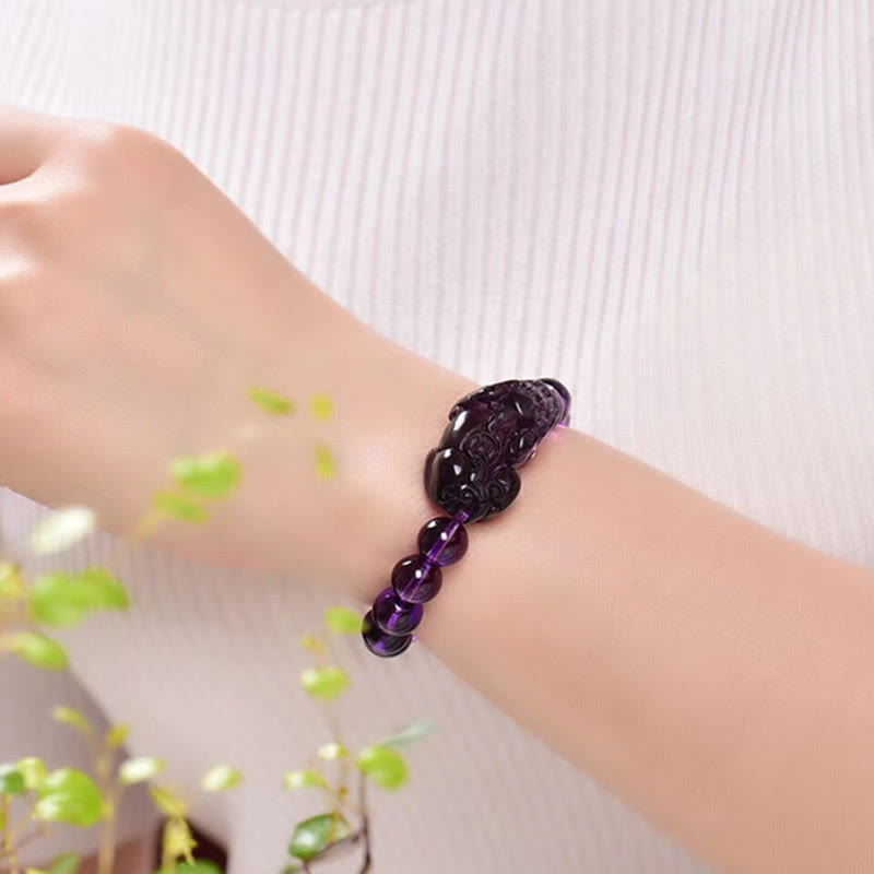 Fortune Jewel Feng Shui Amethyst Fortune Wealth Bracelet