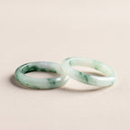 Fortune Jewel Natural Green Jade Luck Abundance Ring
