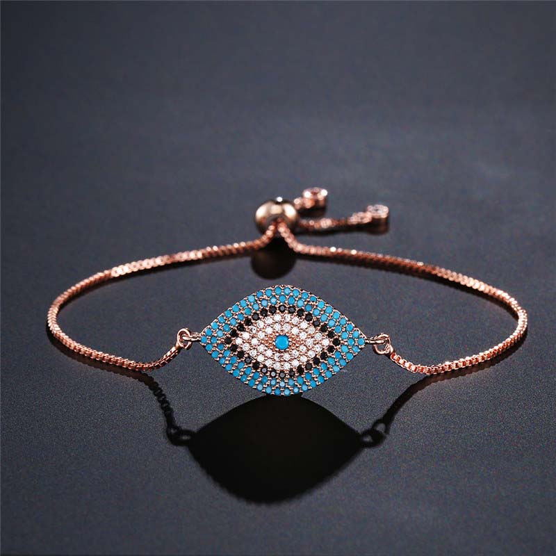 Fortune Jewel Evil Eye Protection Healing Bracelet