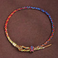 Fortune Jewel Handcrafted Luck Colorful Rope Child Adult Bracelet