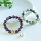 Fortune Jewel Bodhi Seed Om Mani Padme Hum Carved Harmony Bracelet