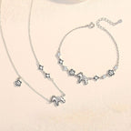 Year of the Horse Fortune Bracelet, S925 Silver Horse Design Jewelry