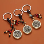 Fortune Jewel 12 Chinese Zodiac Blessing Wealth Fortune Keychain