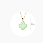 Fortune Jewel "May Luck and Joy Be With You" Jade Necklace Includes Gift Message Card Fortune Jewel
