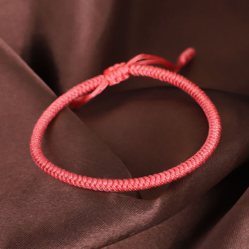 Fortune Jewel Tibetan 3Pcs King Kong Knot Protection Braided Bracelet