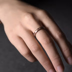 Fortune Jewel Tibetan Simple Design Copper Wealth Ring