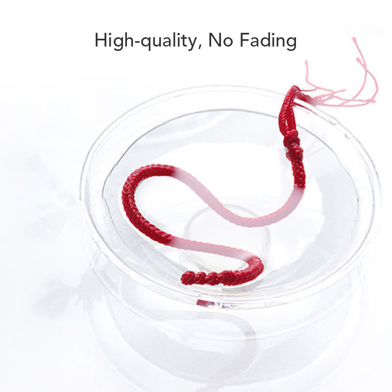 Fortune Jewel Handmade Five Color Thread Luck Couple Child Adult Bracelet