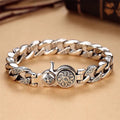 Fortune Jewel Tibet Om Mani Padme Hum Double Dorje Vajra Creativity Bracelet