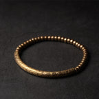 Fortune Jewel Simple Design Copper Brass Bead Luck Wealth Bracelet