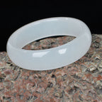 Fortune Jewel Natural Golden Silk Jade Wealth Luck Bracelet Bangle