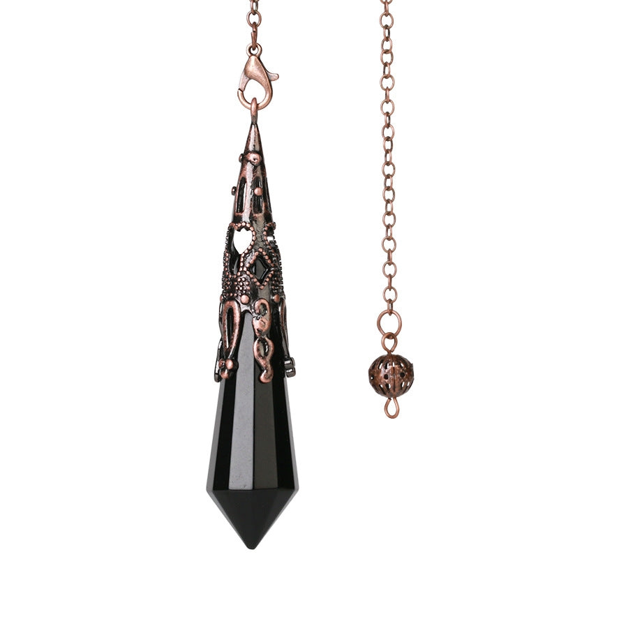 Fortune Jewel Natural Tiger's Eye Stone Healing Necklace