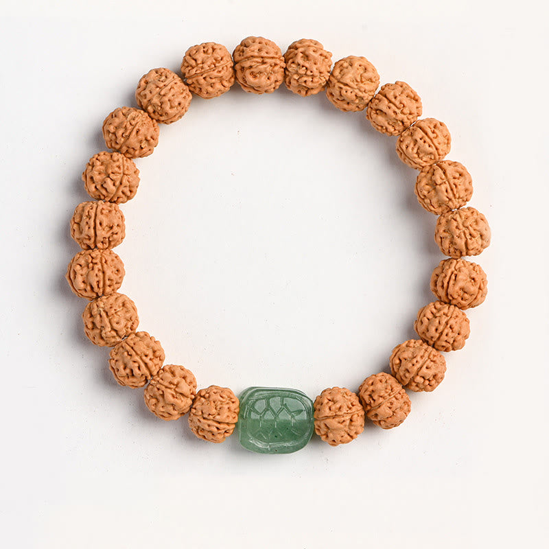 Fortune Jewel Tibet Rudraksha Bodhi Seed Wealth Auspiciousness Bracelet