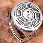 Yin Yang Balance Adjustable Ring Fortune Jewel