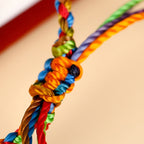 Fortune Jewel "May all your wishes come true" Lucky Multicolored Bracelet