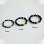 Fortune Jewel Natural Rainbow Obsidian Tiger Eye Positive Love Bracelet