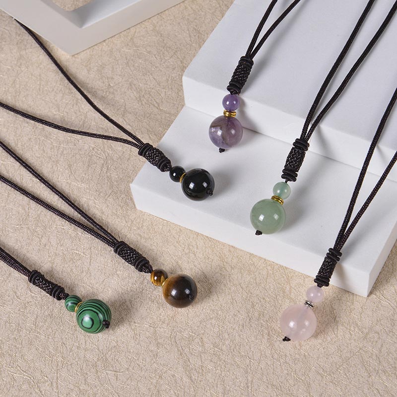 Fortune Jewel Tibetan Jade Harmony Necklace