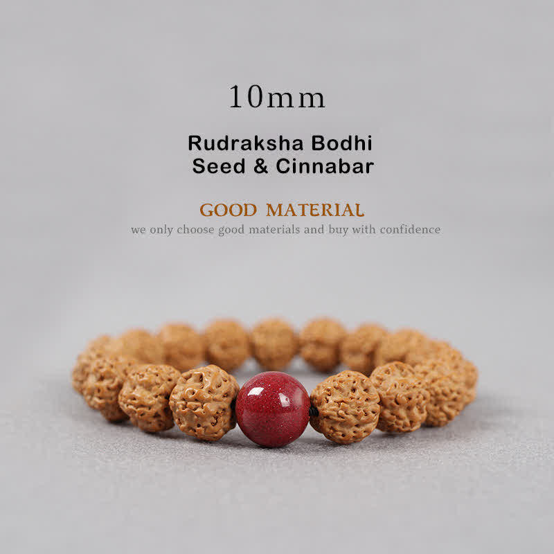 Fortune Jewel Tibet Rudraksha Bodhi Seed Dzi Bead Amber Turquoise Wealth Bracelet
