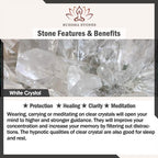 Fortune Jewel Lucky Coin Pendant Healing Crystal Gemstone Necklace