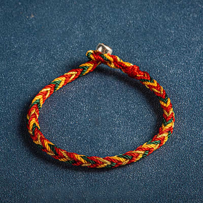 Fortune Jewel "May you be safe and sound all year round" Lucky Multicolored Bracelet