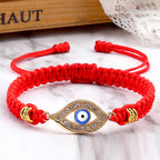 Fortune Jewel Evil Eye Keep Away Evil Spirits String Bracelet