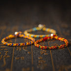 Fortune Jewel "May you be good fortune and success" Lucky Multicolored Bracelet