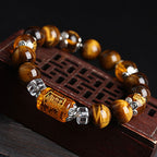Fortune Jewel Tiger Eye Bead Fortune Prosperity Bracelet