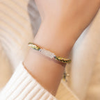 Fortune Jewel White Jade Bamboo Reincarnation Knot Wealth Luck Strength String Bracelet