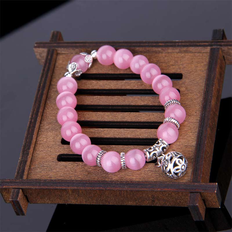 Fortune Jewel Tibetan Cat Eye Lucky Bracelet