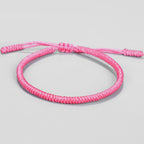 Fortune Jewel Tibetan 3Pcs King Kong Knot Protection Braided Bracelet