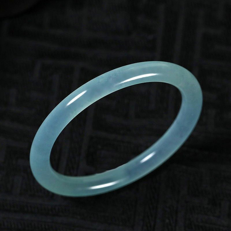 Fortune Jewel Natural Jade Healing Blessing Bangle Bracelet