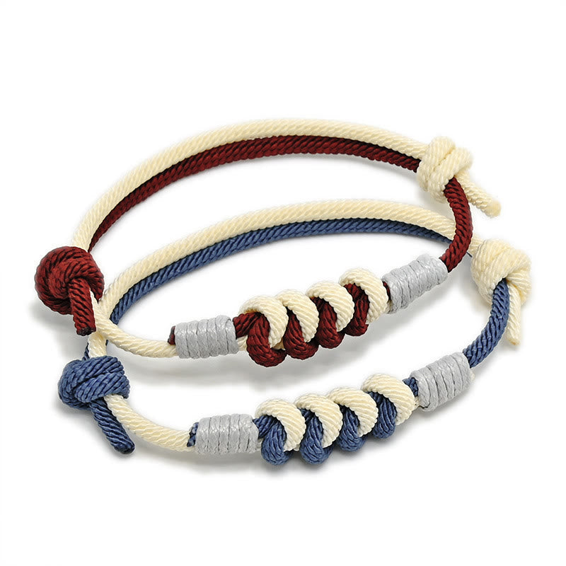 Fortune Jewel Simple Design King Kong Knot Strength Braid String Bracelet