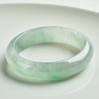 Fortune Jewel  Natural Jade Prosperity Wealth Luck Bangle Bracelet