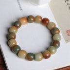 Fortune Jewel Colorful Bodhi Seed Peace Wisdom Bracelet