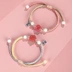 Fortune Jewel Yanyuan Agate Cat Claw Paw White Bodhi Seed Fu Character Positive Braided Rope Bracelet