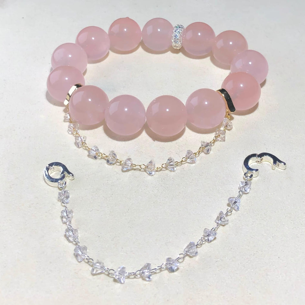 Alloy Open Link Extension Chain for DIY Crystal Jewelry Making