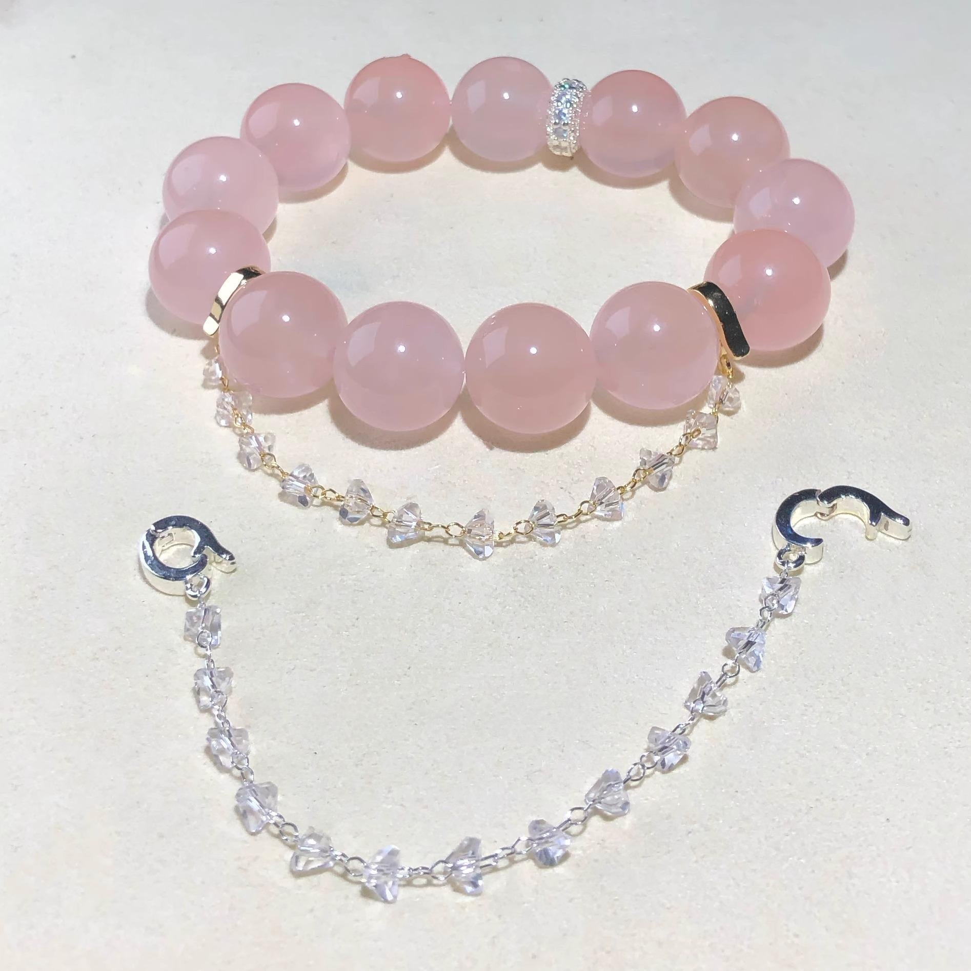 Alloy Open Link Extension Chain for DIY Crystal Jewelry Making