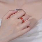 Fortune Jewel Five Scriptures Copper Healing Ring